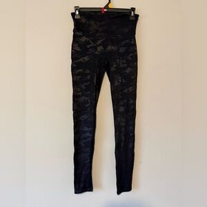 SPANX Black Camo Leggings